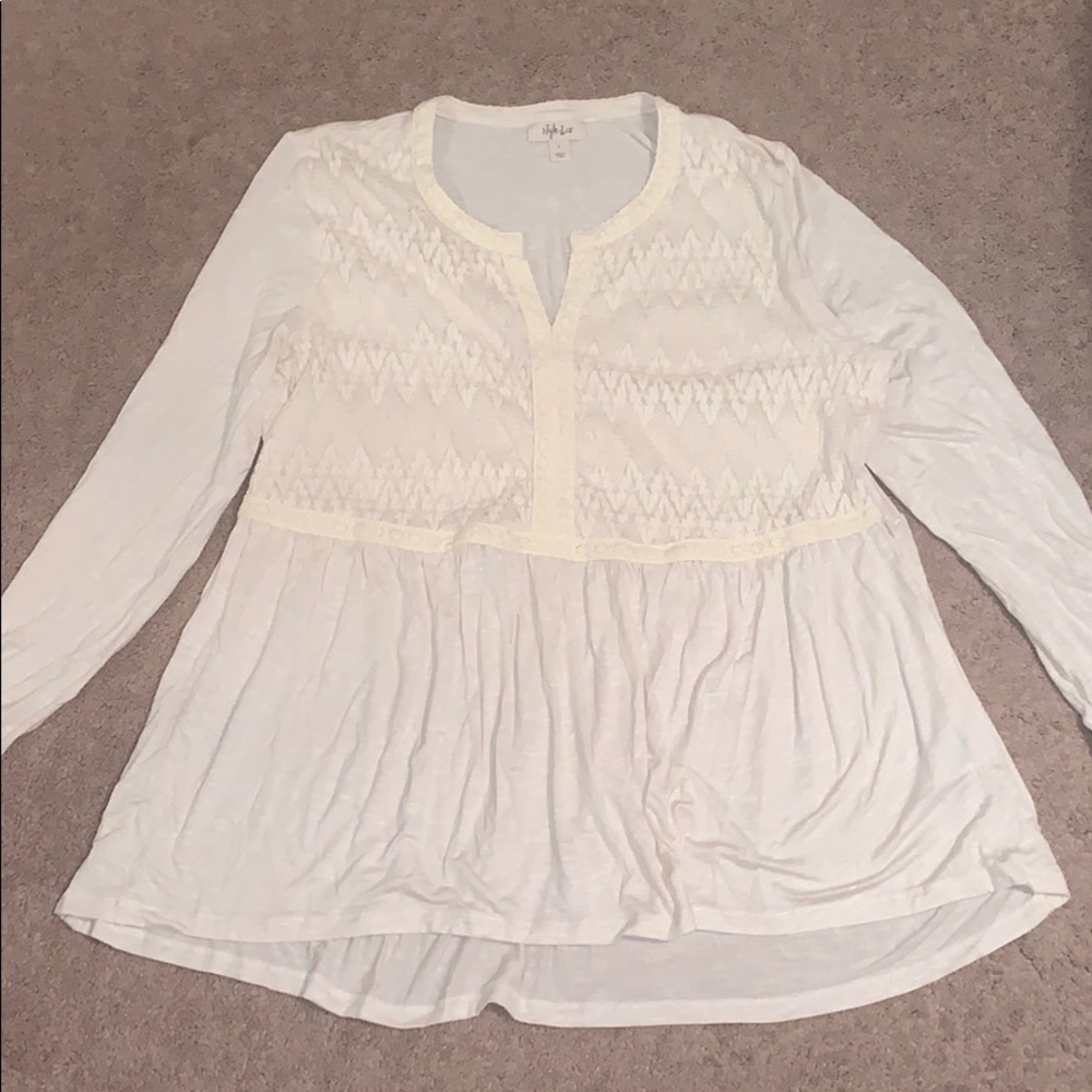 NWT lace tunic